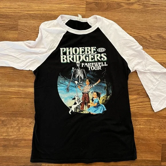 Phoebe Bridgers “Farewell Tour” Raglan Sz L - Picture 2 of 4
